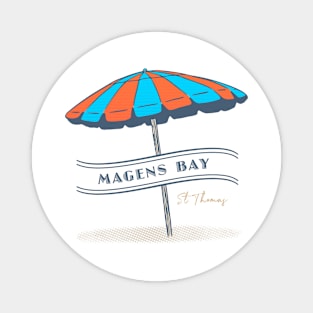 Magens Bay St Thomas USVI Beach Time Magnet